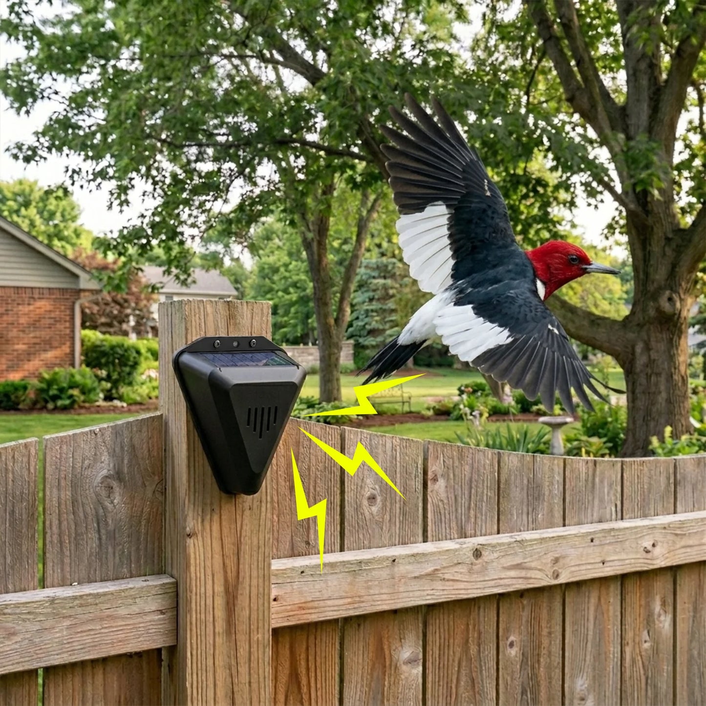 Woodpecker Fortress Guard
