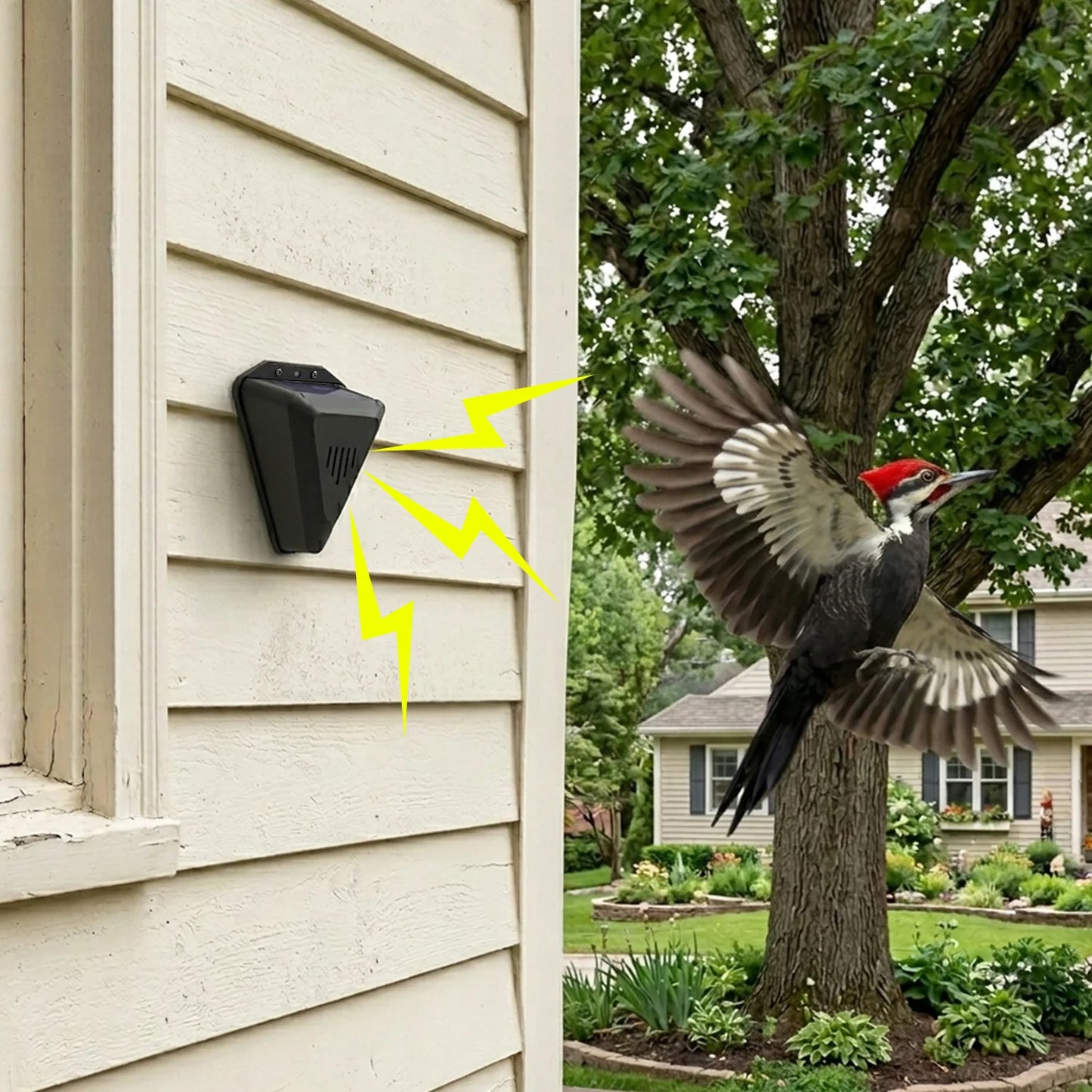 Woodpecker Fortress Guard